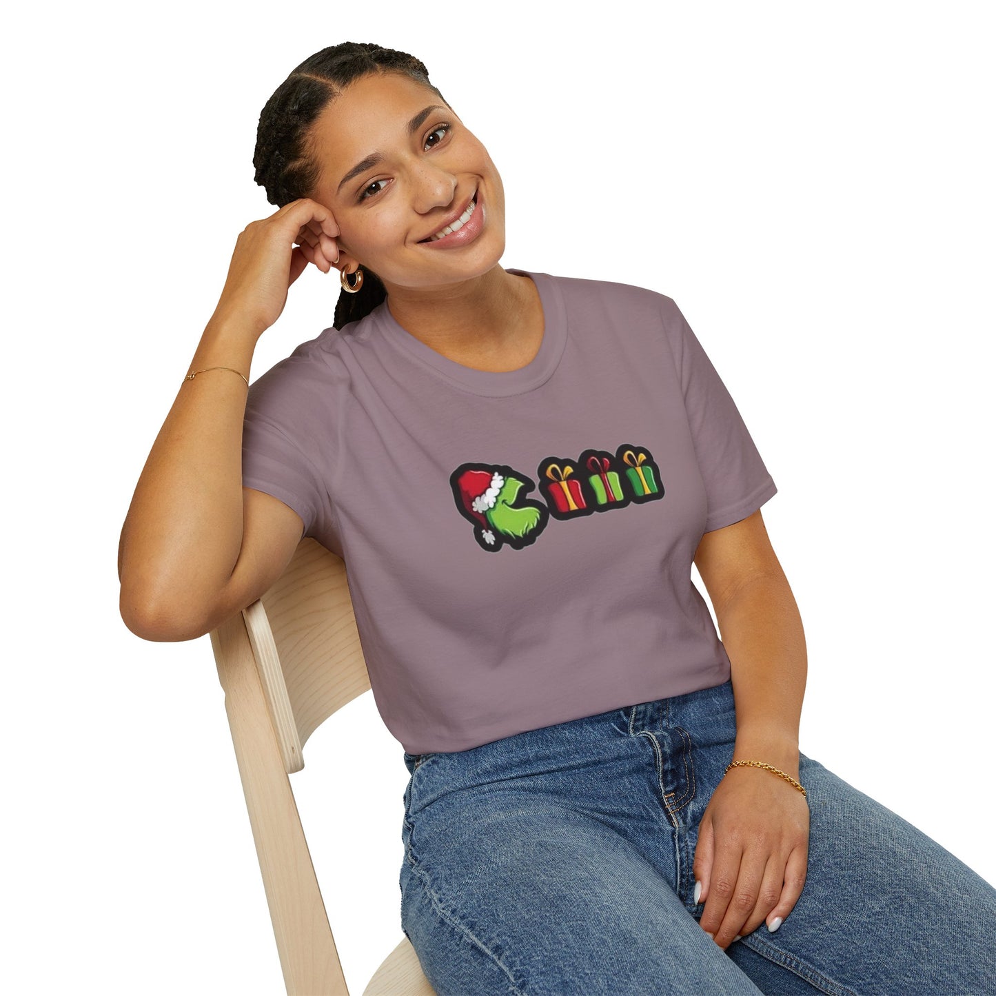 Grinch-Man Mashup Unisex Softstyle Tee