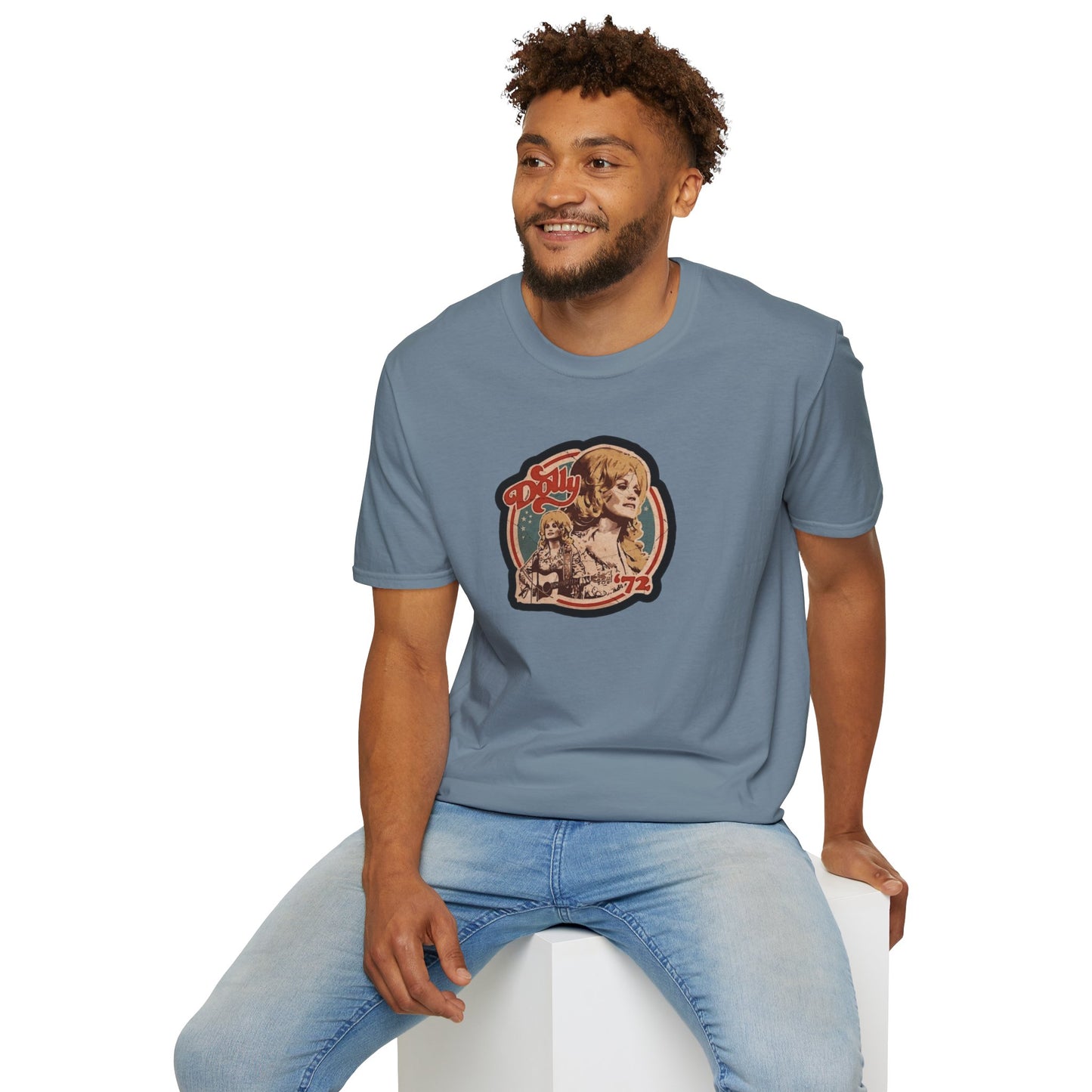 Retro Dolly Unisex Softstyle Tee