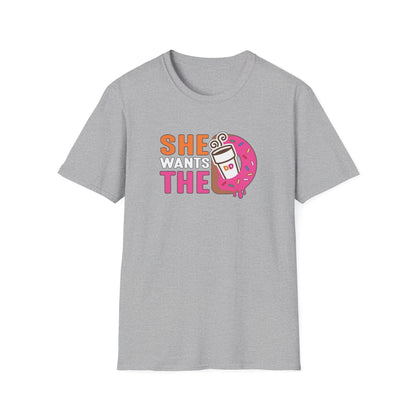 She Wants The D Unisex Softstyle Tee