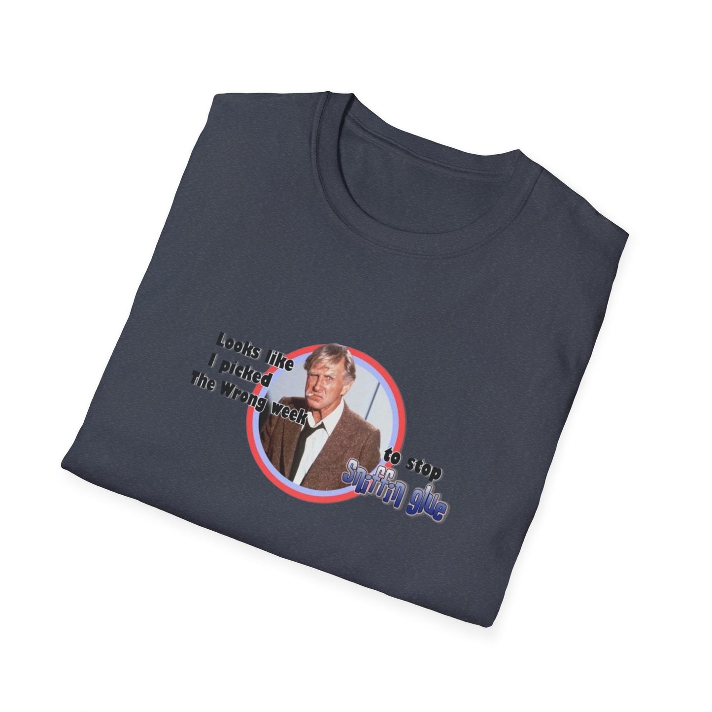 Sniffing Glue Unisex Softstyle Tee