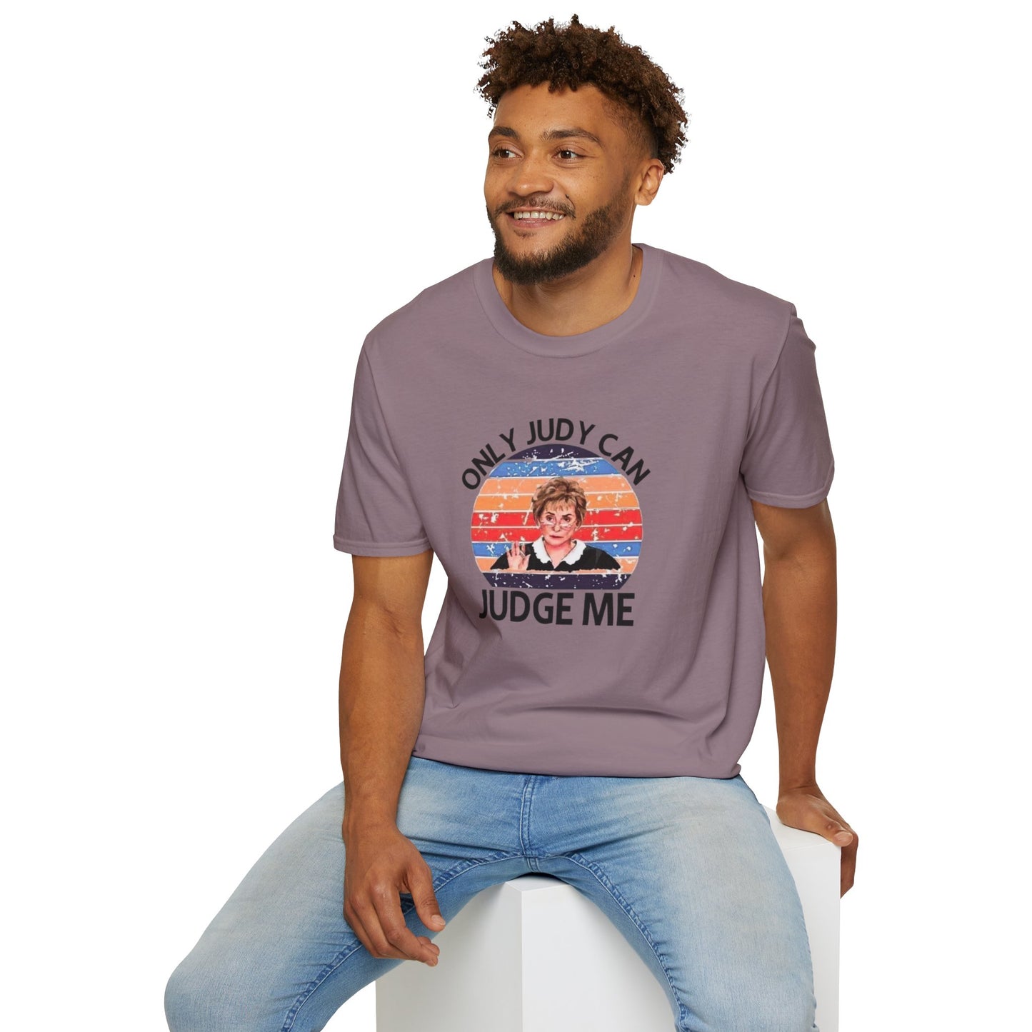 Only Judy Can Judge Me Unisex Softstyle Tee