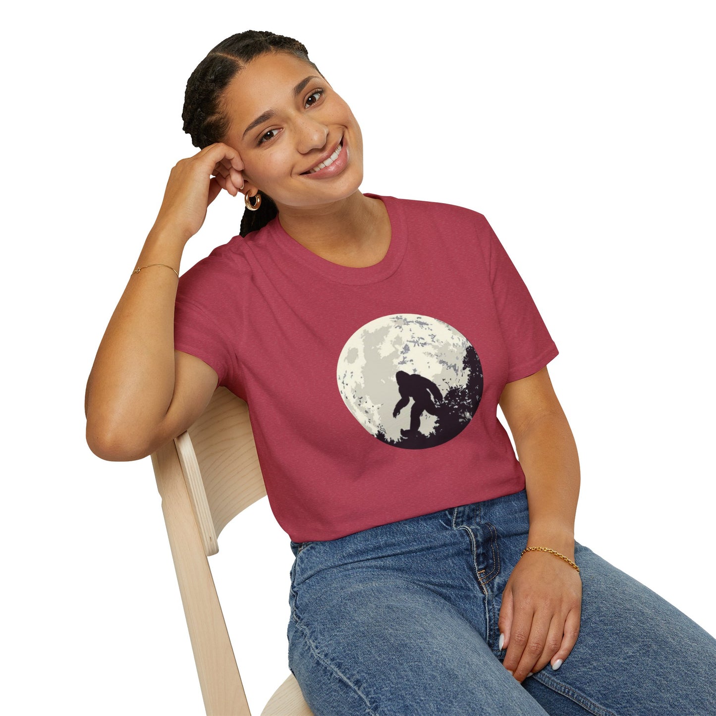 Full Moon Bigfoot Unisex Softstyle Tee