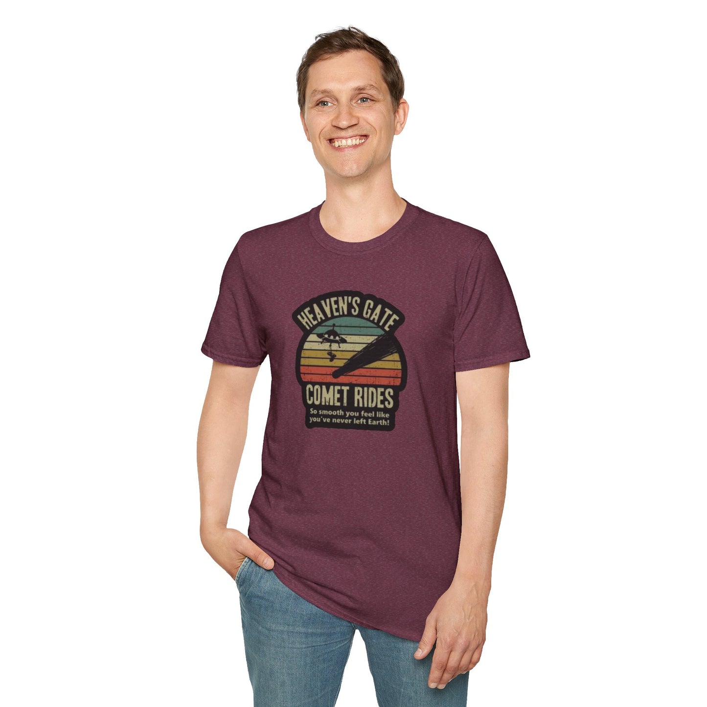 Cult Comet Rides Unisex Softstyle Tee