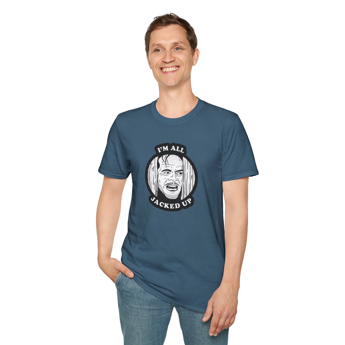 All Jacked Up Jack Torrance Unisex Softstyle Tee