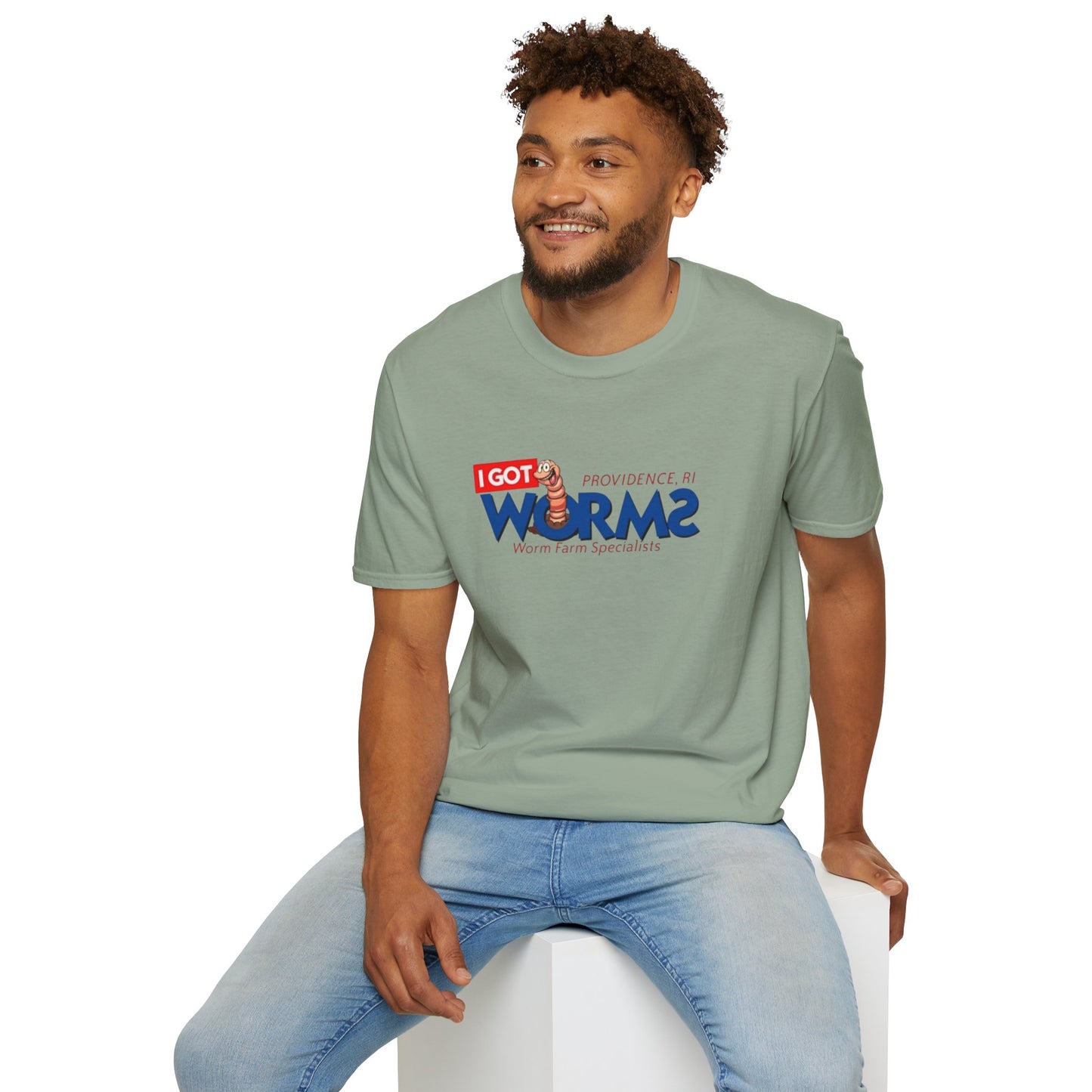 I Got Worms Unisex Softstyle Tee