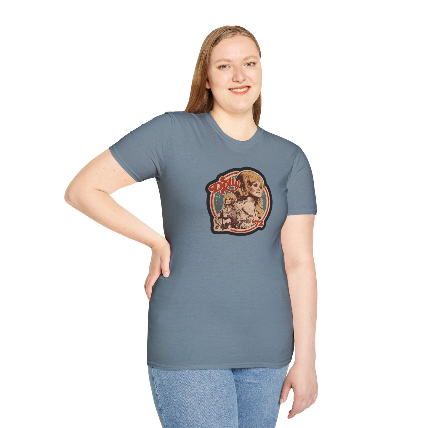 Retro Dolly Unisex Softstyle Tee