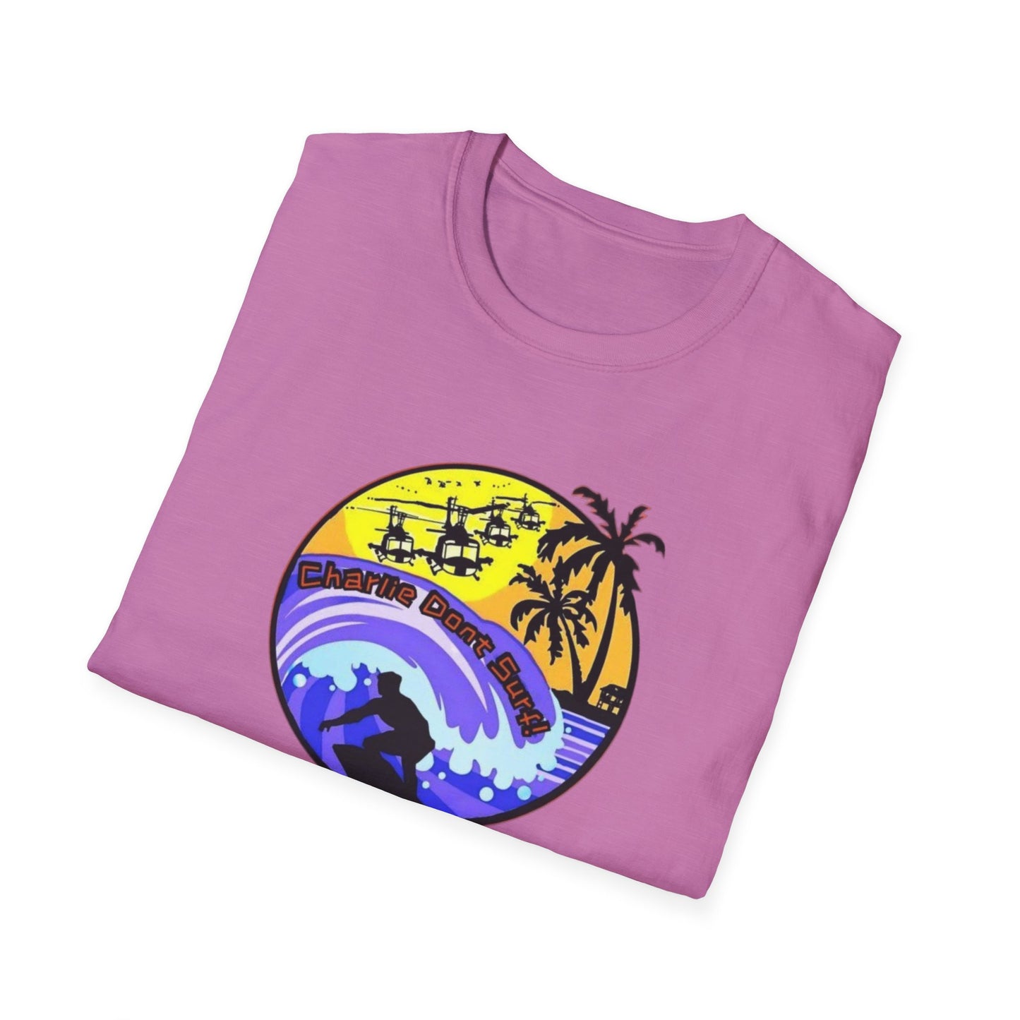 Charlie Don't Surf Unisex Softstyle Tee