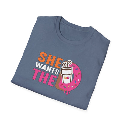 She Wants The D Unisex Softstyle Tee