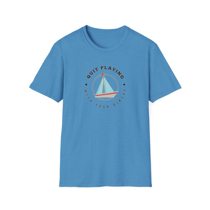 Playing With Your Dingy Unisex Softstyle Tee