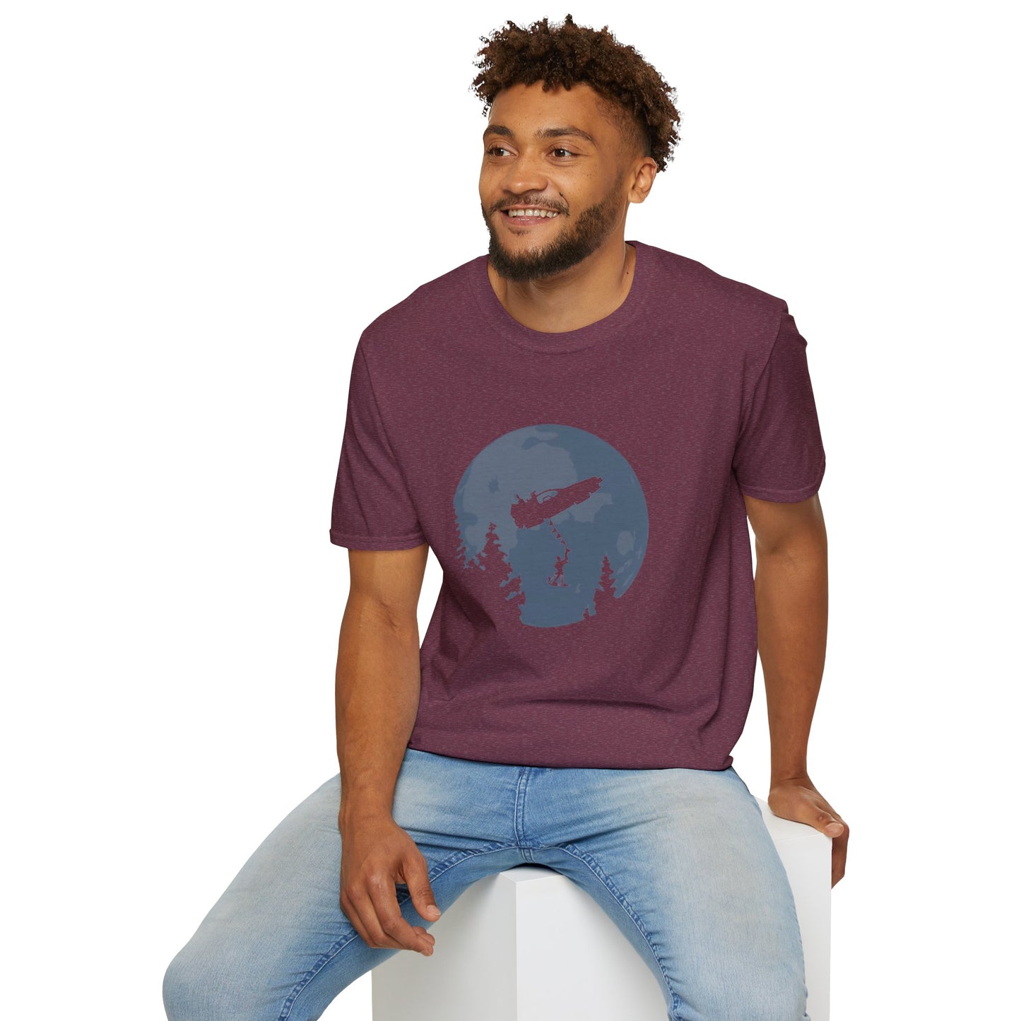 McFly in The Moon Unisex Softstyle Tee