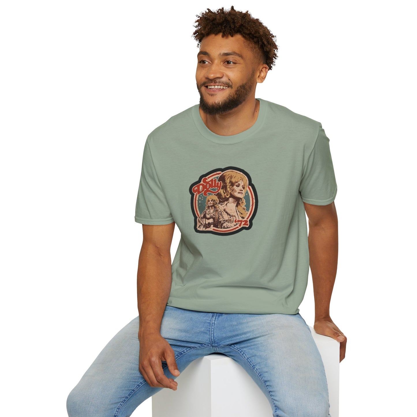 Retro Dolly Unisex Softstyle Tee