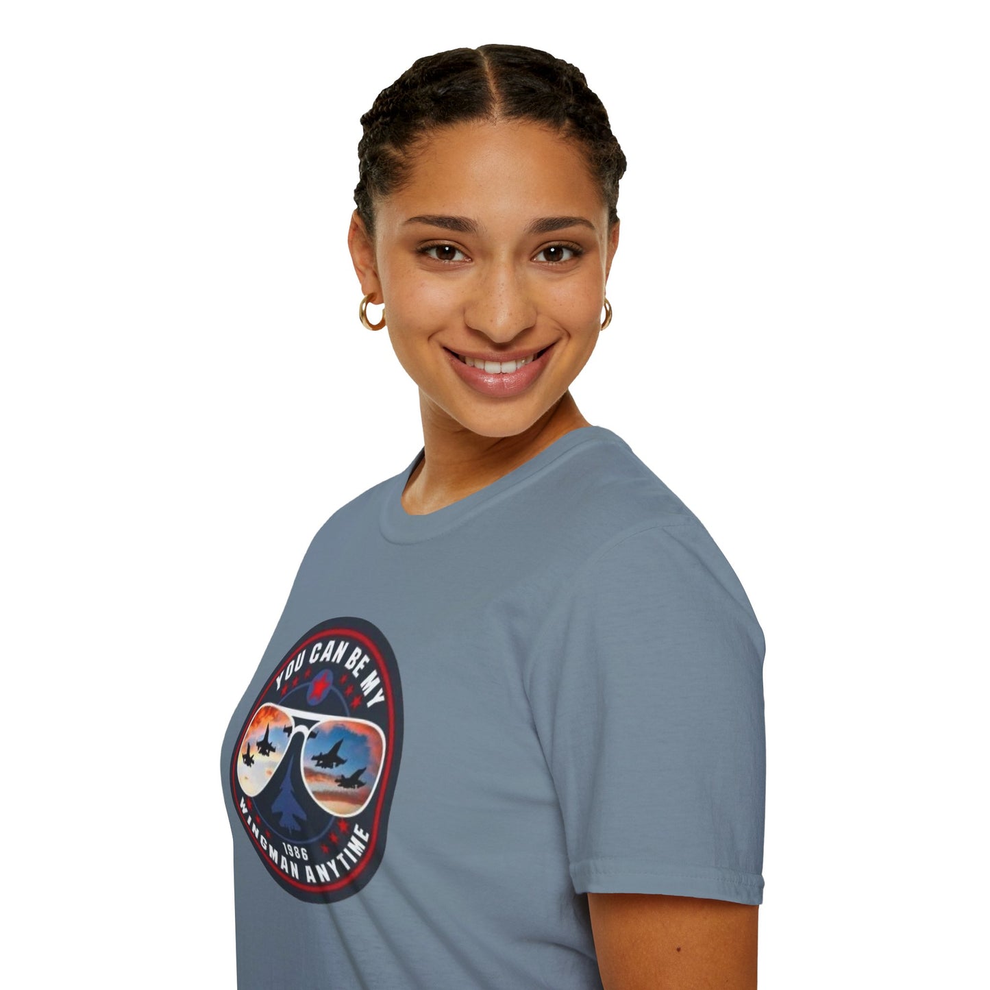 Wingman Top Gun  Unisex Softstyle Tee