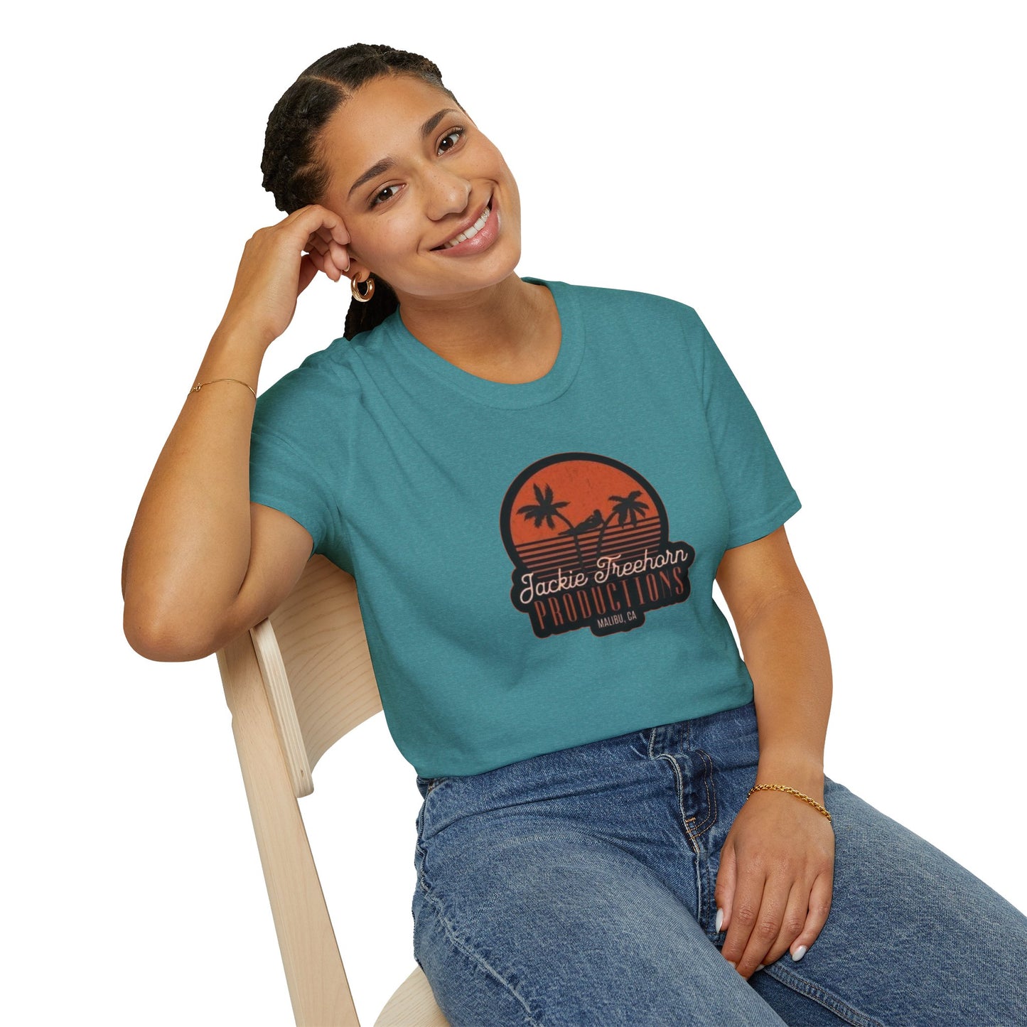 Jackie Treehorn Productions Unisex Softstyle Tee