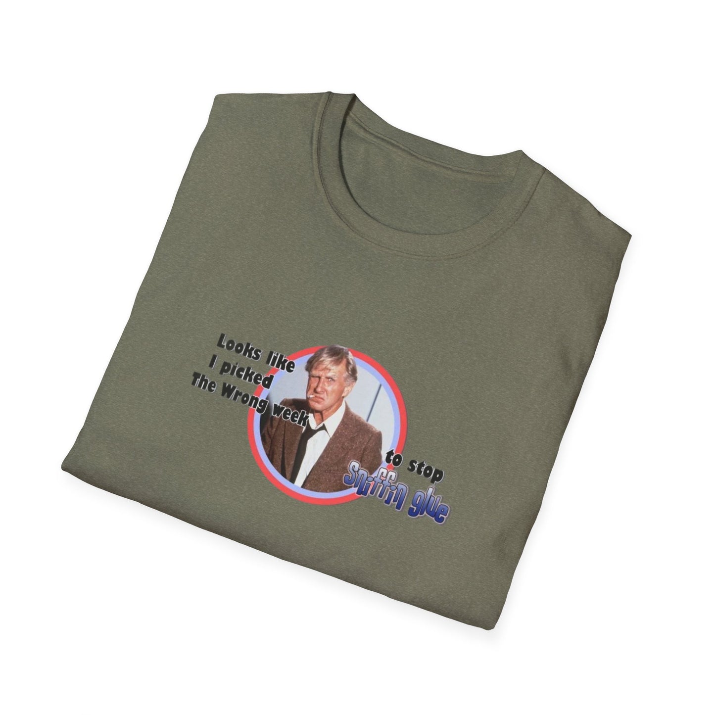 Sniffing Glue Unisex Softstyle Tee