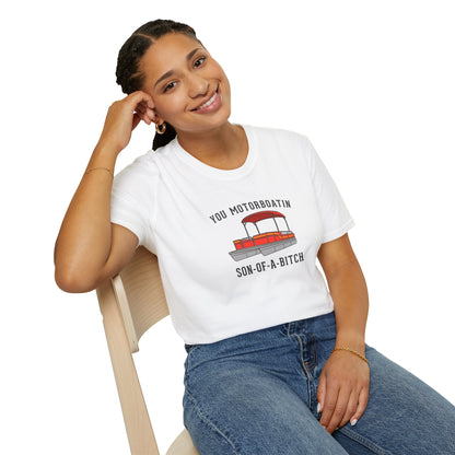 Motor Boating Unisex Softstyle Tee