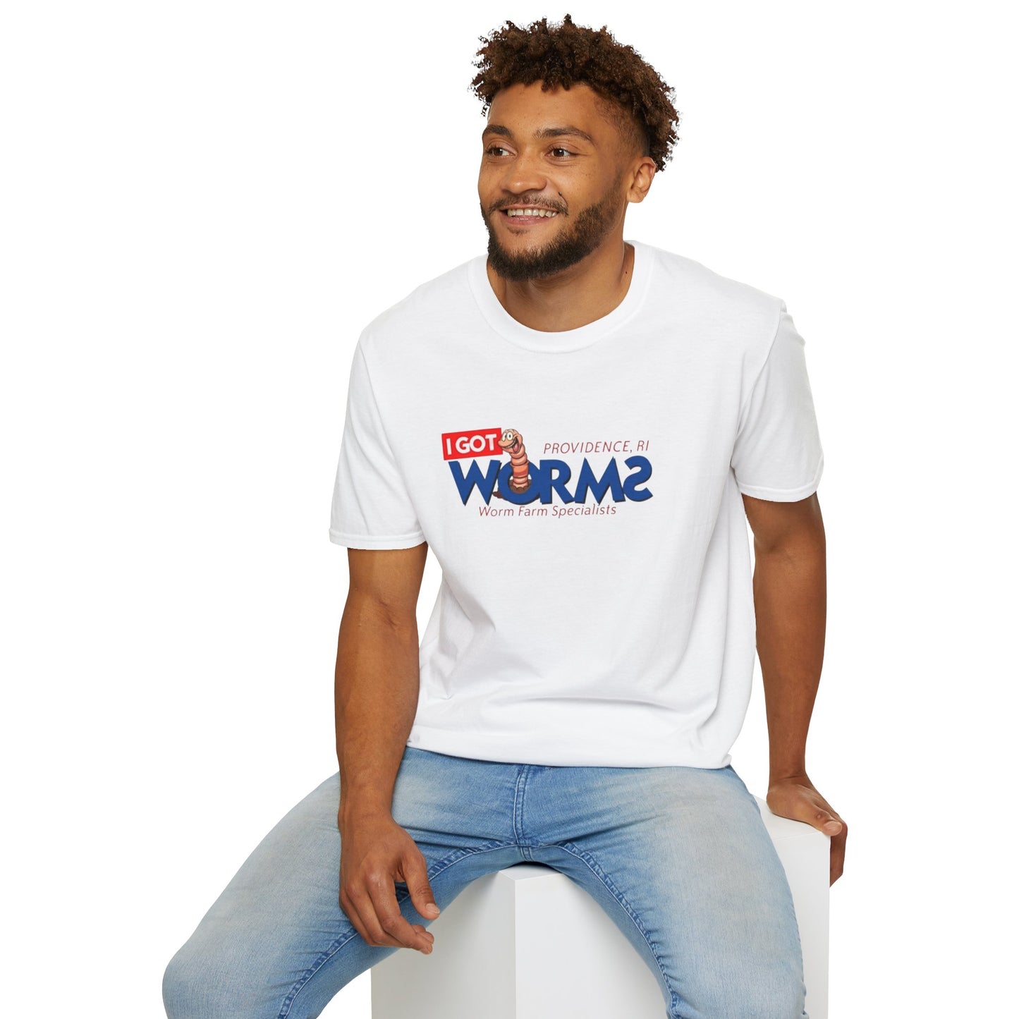 I Got Worms Unisex Softstyle Tee