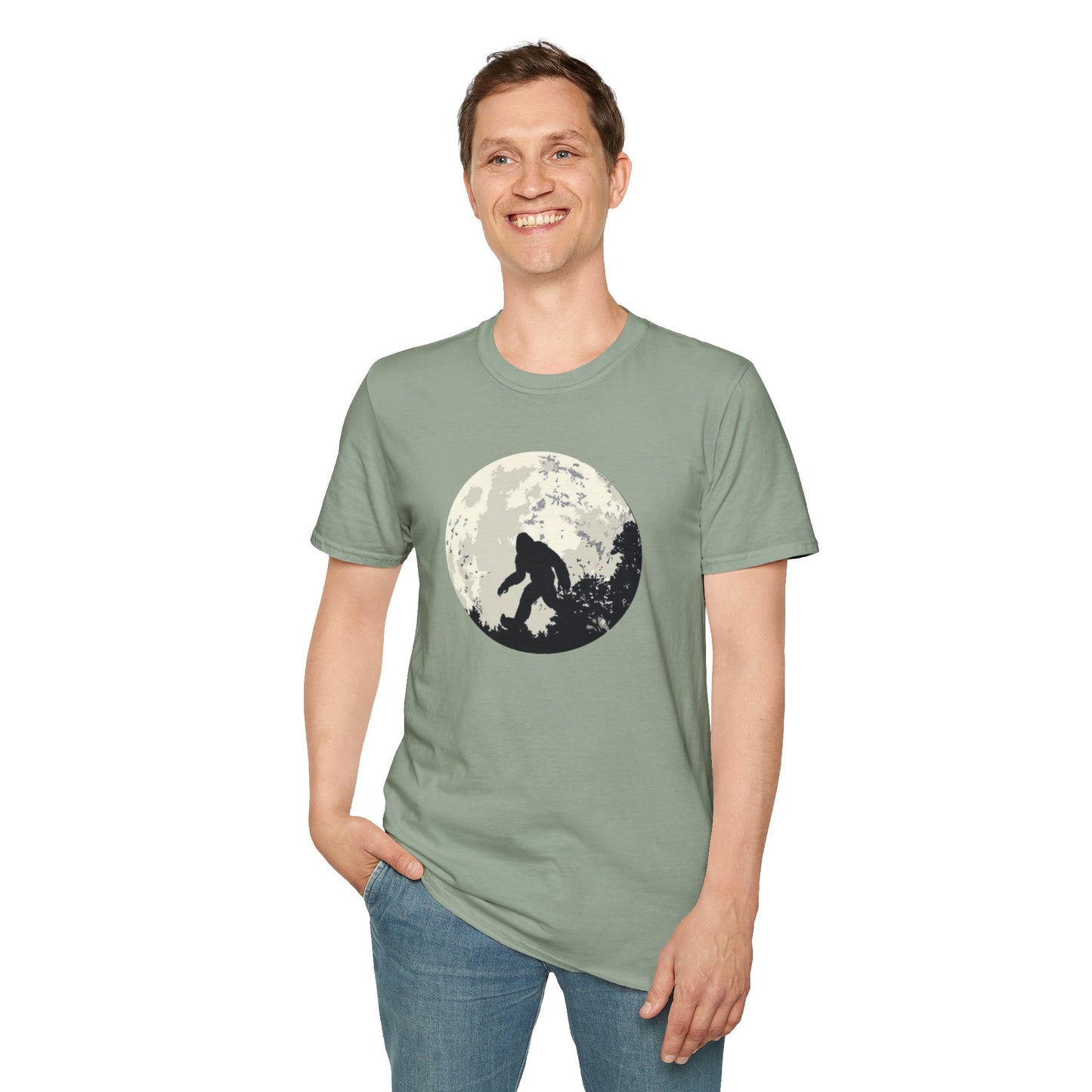 Full Moon Bigfoot Unisex Softstyle Tee