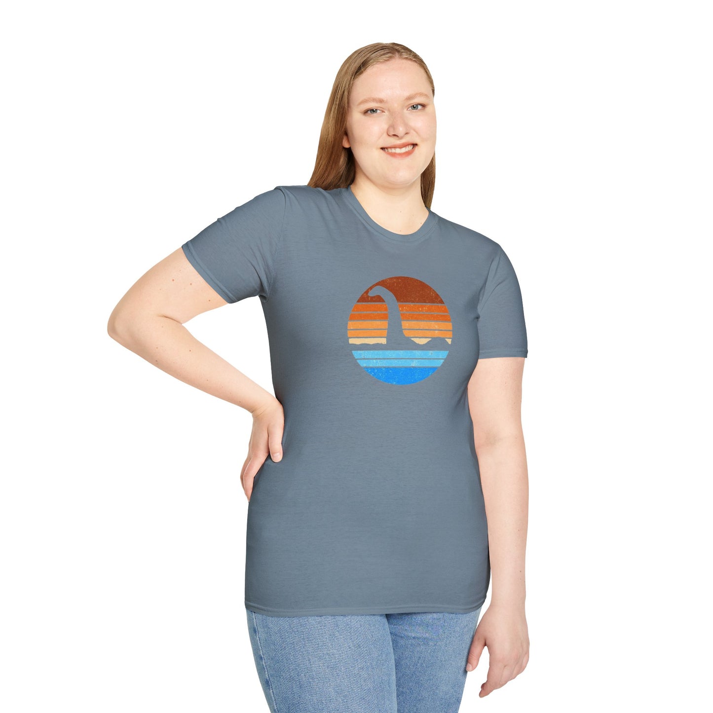 Nessy Loch Ness Monster Unisex Softstyle Tee