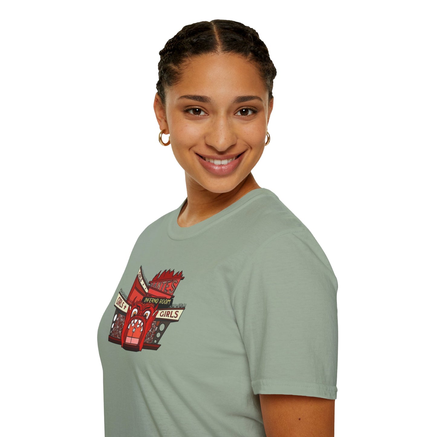 Dante's Inferno Girls Club Unisex Softstyle Tee