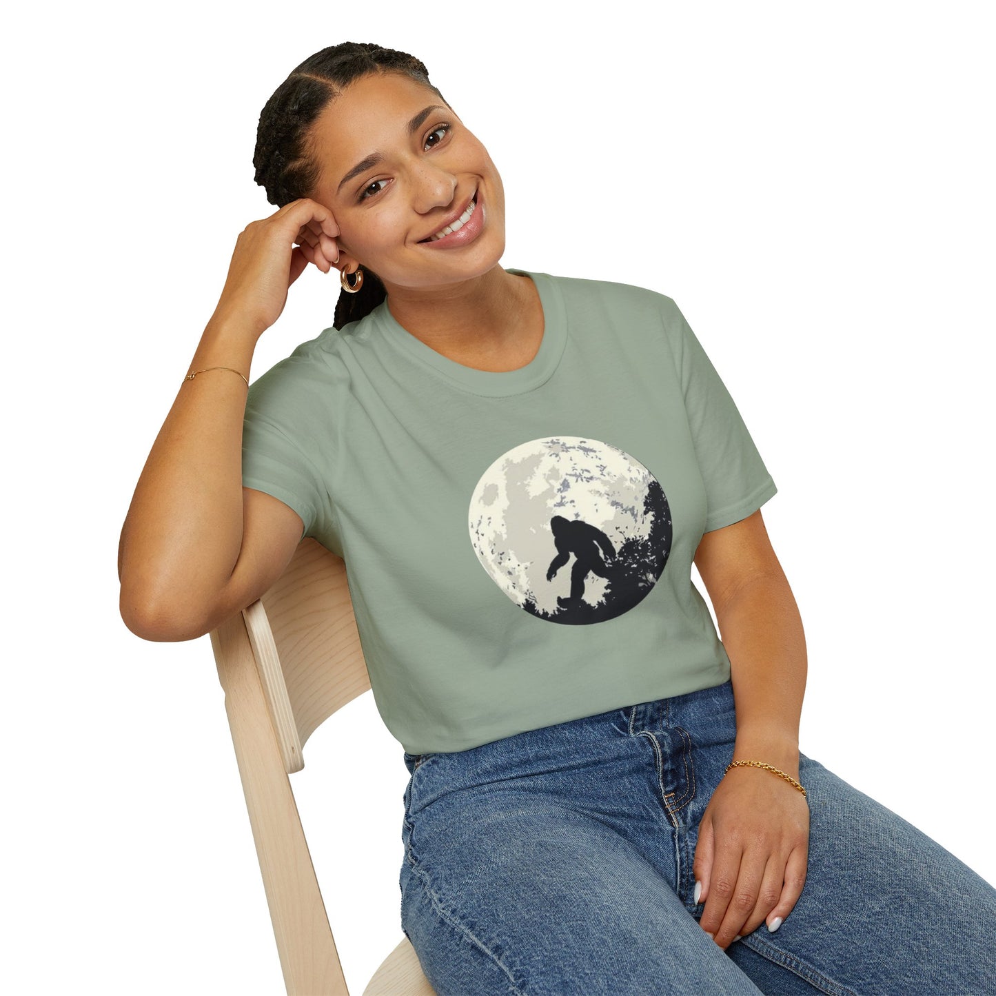 Full Moon Bigfoot Unisex Softstyle Tee