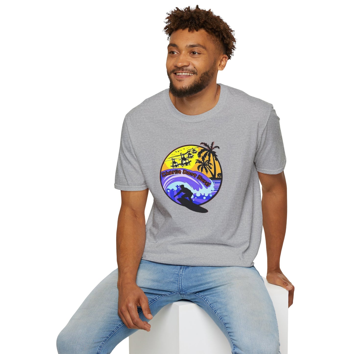 Charlie Don't Surf Unisex Softstyle Tee