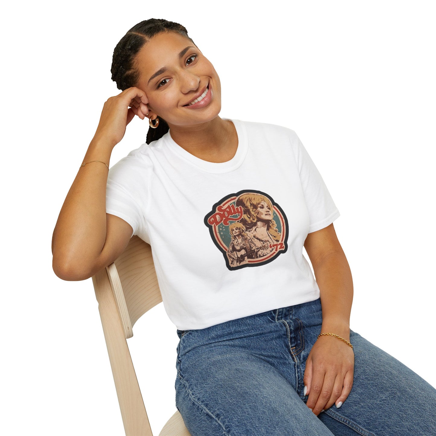 Retro Dolly Unisex Softstyle Tee