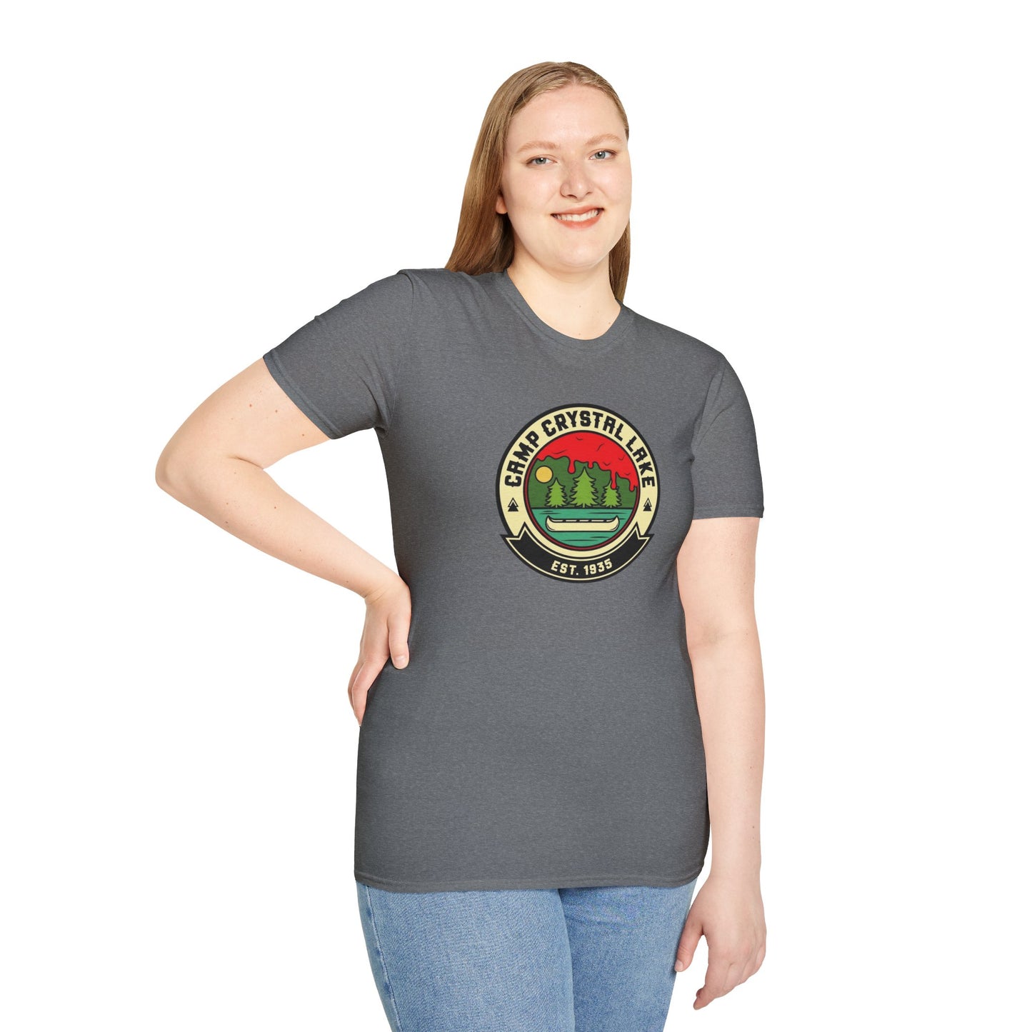 Camp Crystal Lake Counselor Unisex Softstyle Tee