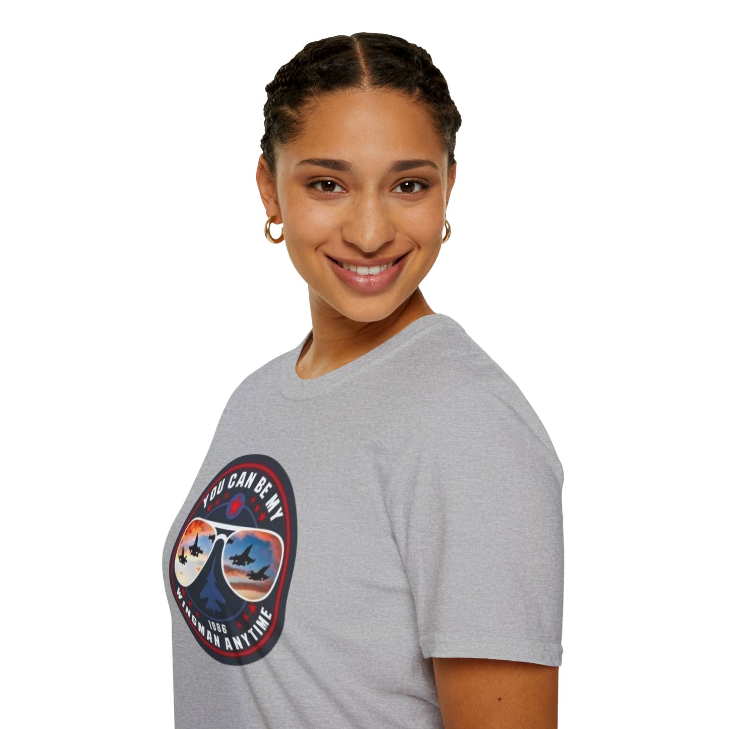 Wingman Top Gun  Unisex Softstyle Tee