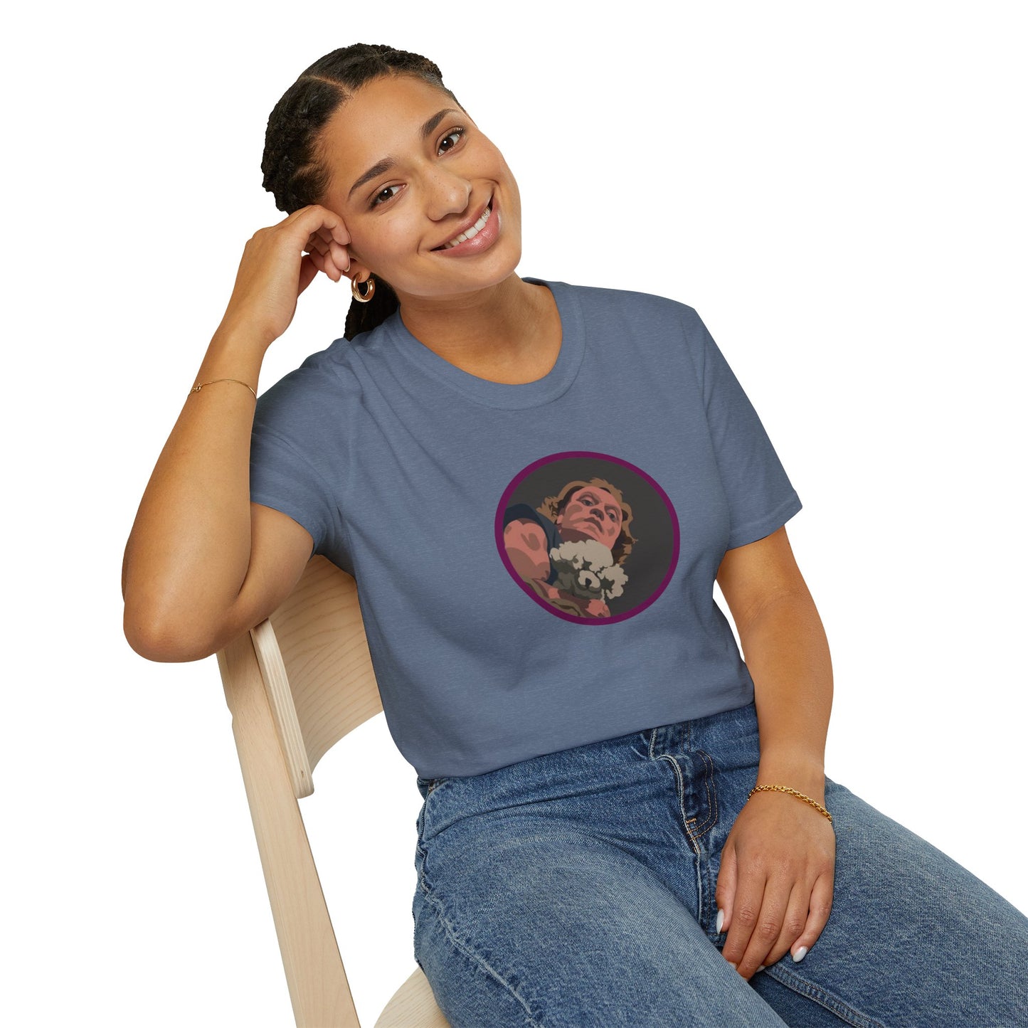 Buffalo Bill and Precious Unisex Softstyle Tee