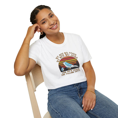 Our Pet's Head's Our Heads Are Falling Off Unisex Softstyle Tee