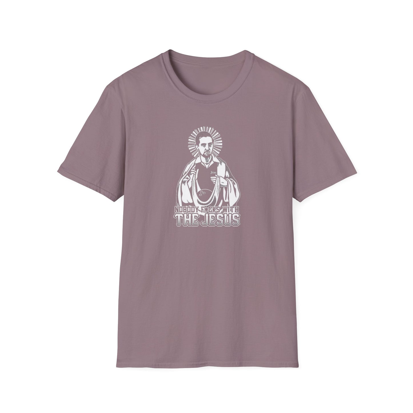 Nobody F*cks With The Jesus Unisex Softstyle Tee