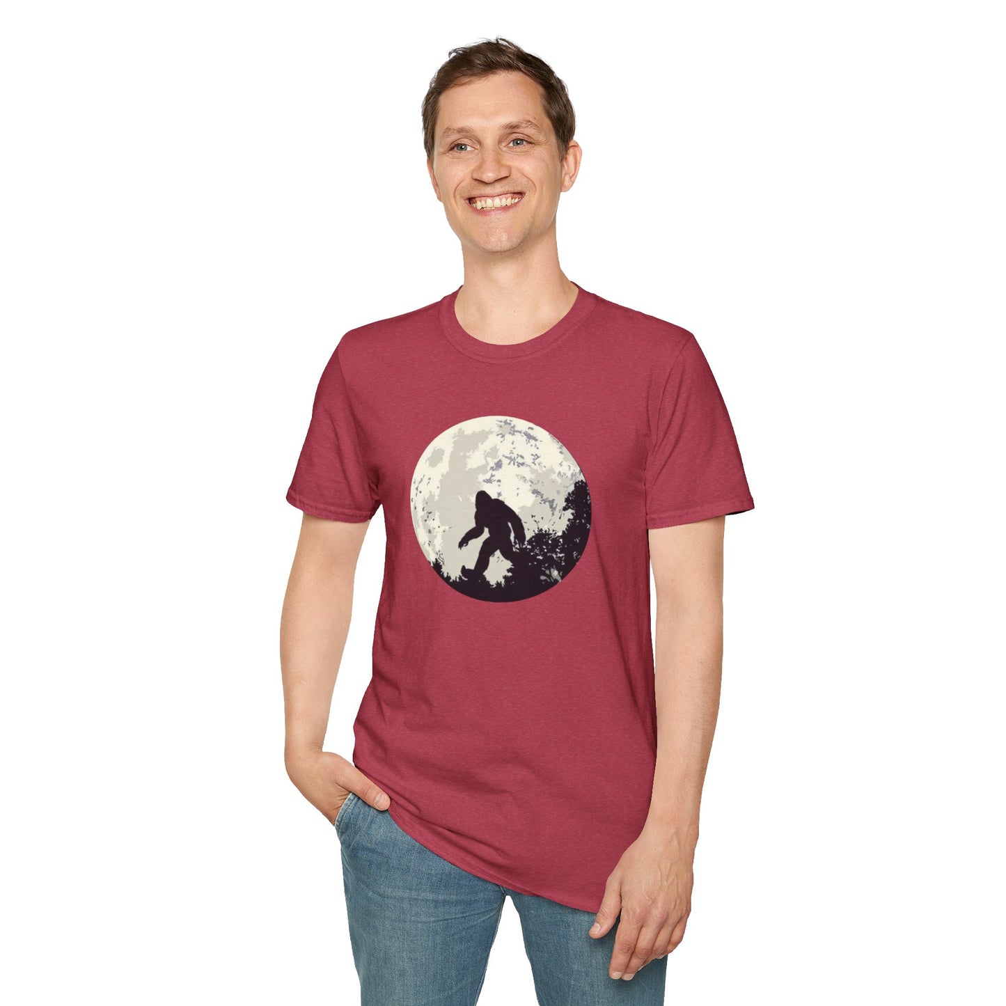 Full Moon Bigfoot Unisex Softstyle Tee