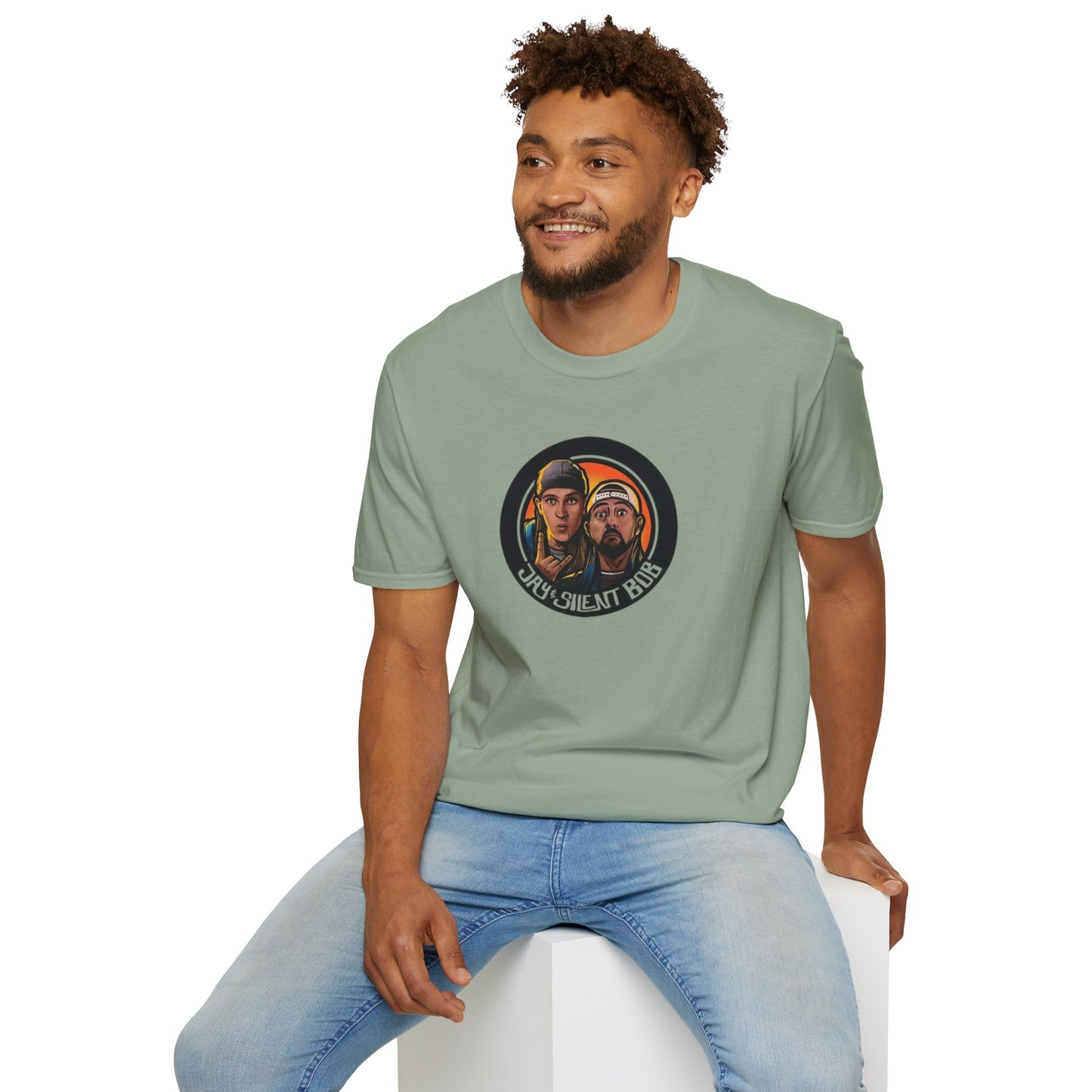 Jay and Silent Bob Unisex Softstyle Tee