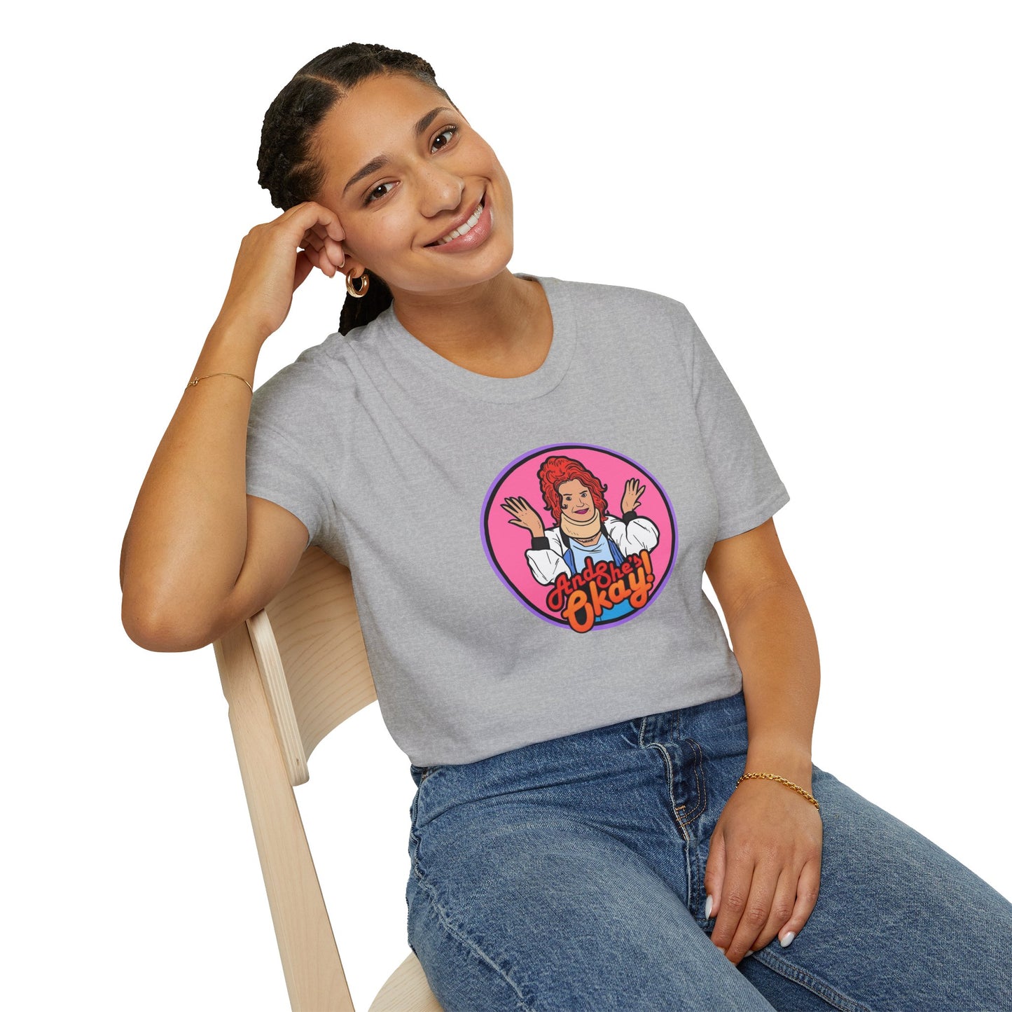 And.... She's OK! Unisex Softstyle Tee