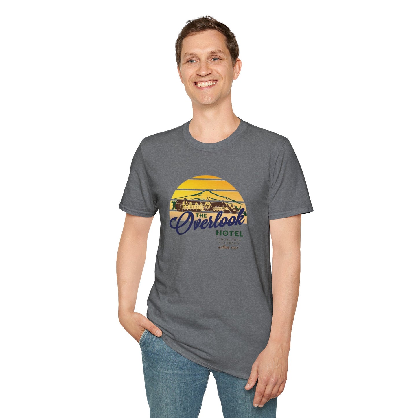 Overlook Hotel Colorado Unisex Softstyle Tee