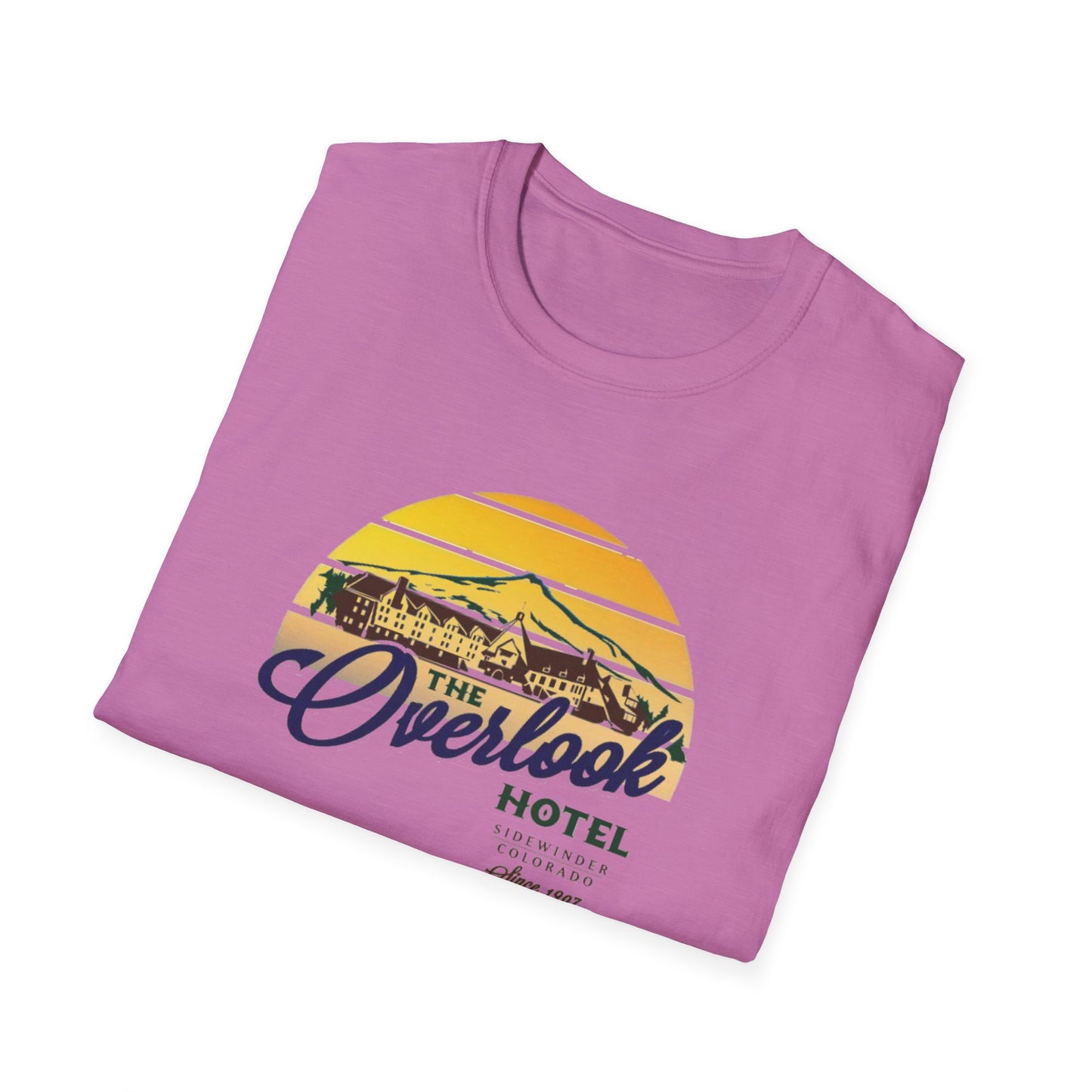 Overlook Hotel Colorado Unisex Softstyle Tee