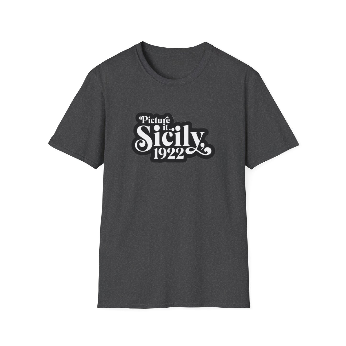 Picture It. Sicily 1922.Unisex Softstyle Tee