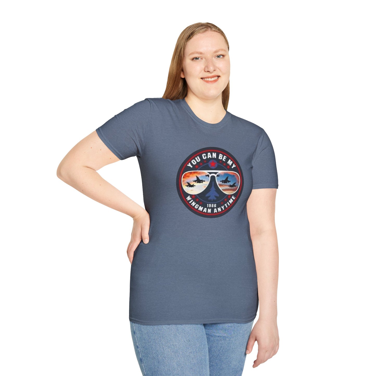 Wingman Top Gun  Unisex Softstyle Tee