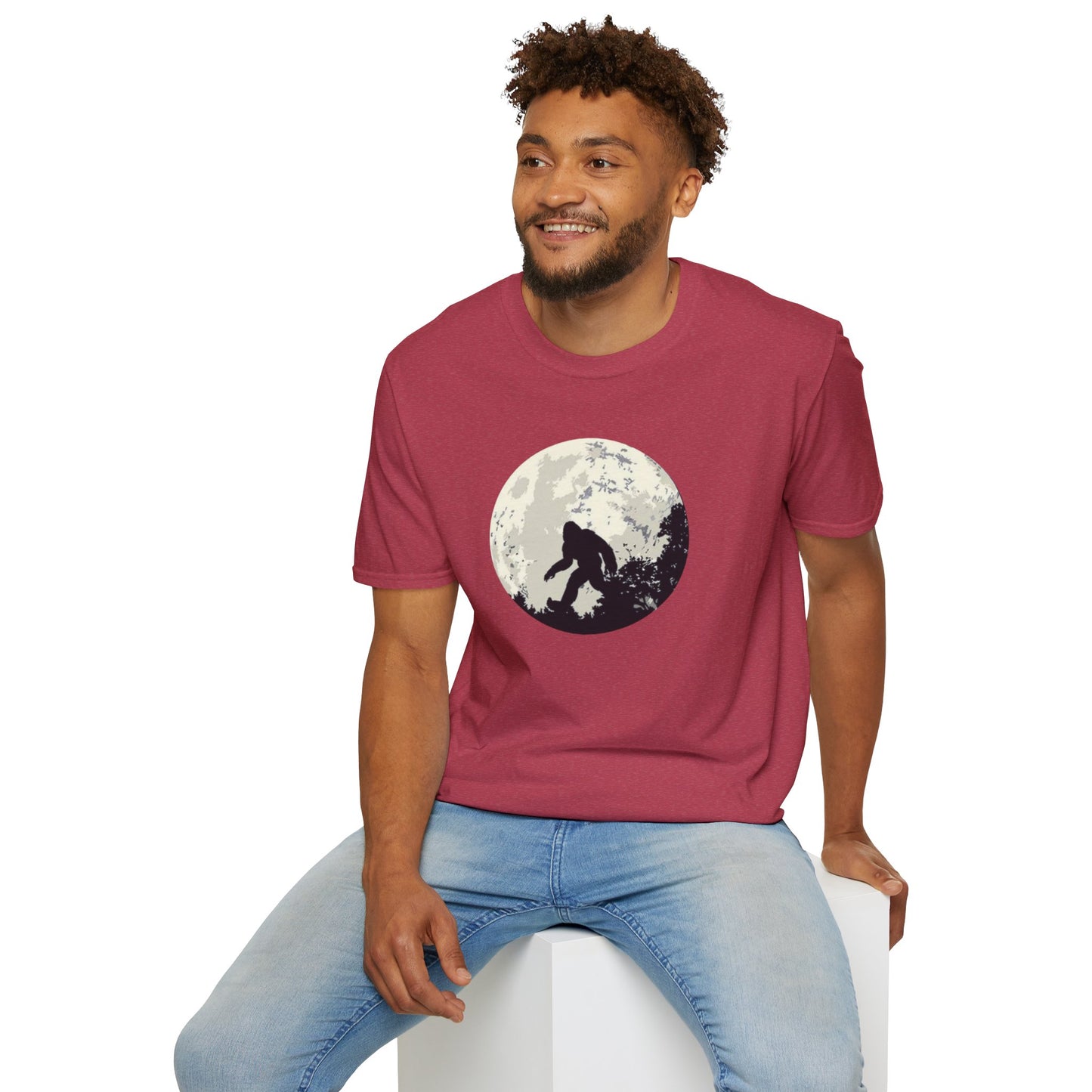 Full Moon Bigfoot Unisex Softstyle Tee