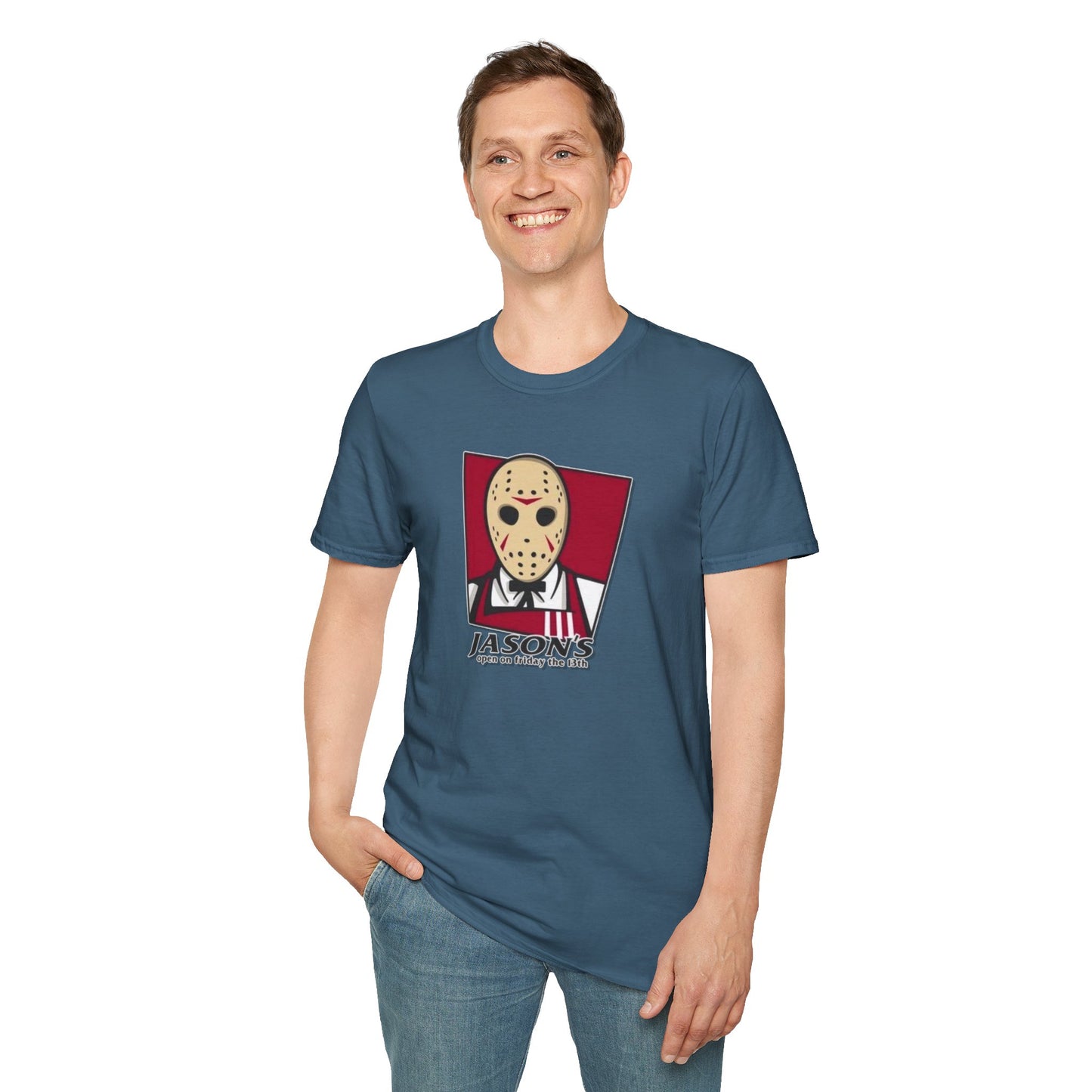 Friday the 13th KFC Mashup Unisex Softstyle Tee