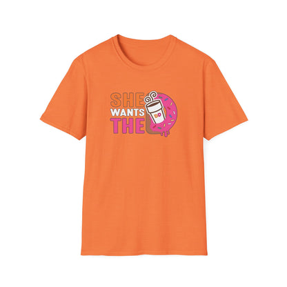 She Wants The D Unisex Softstyle Tee