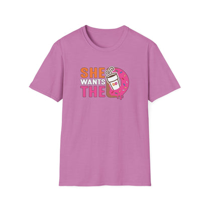 She Wants The D Unisex Softstyle Tee