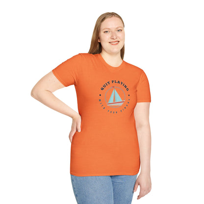 Playing With Your Dingy Unisex Softstyle Tee