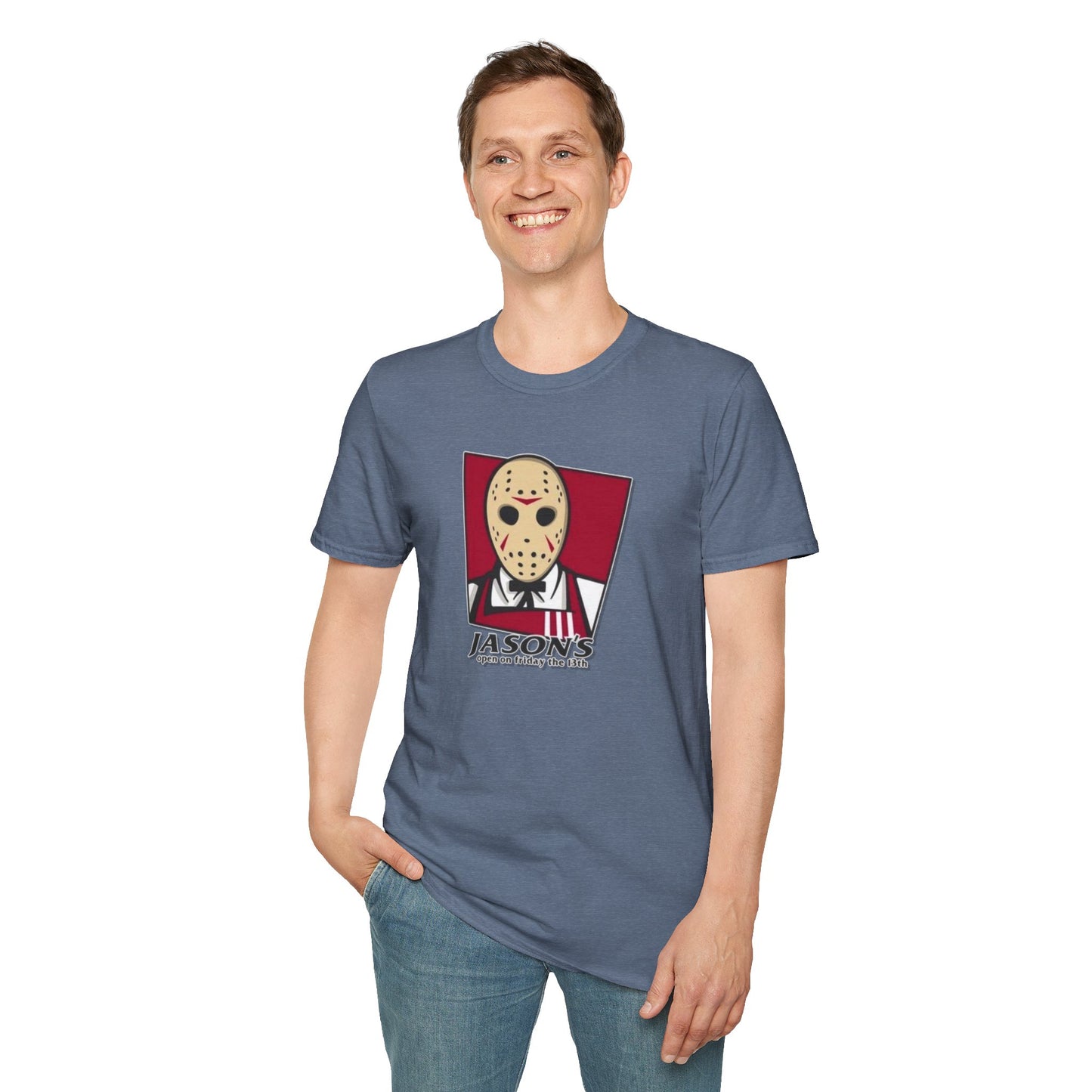 Friday the 13th KFC Mashup Unisex Softstyle Tee