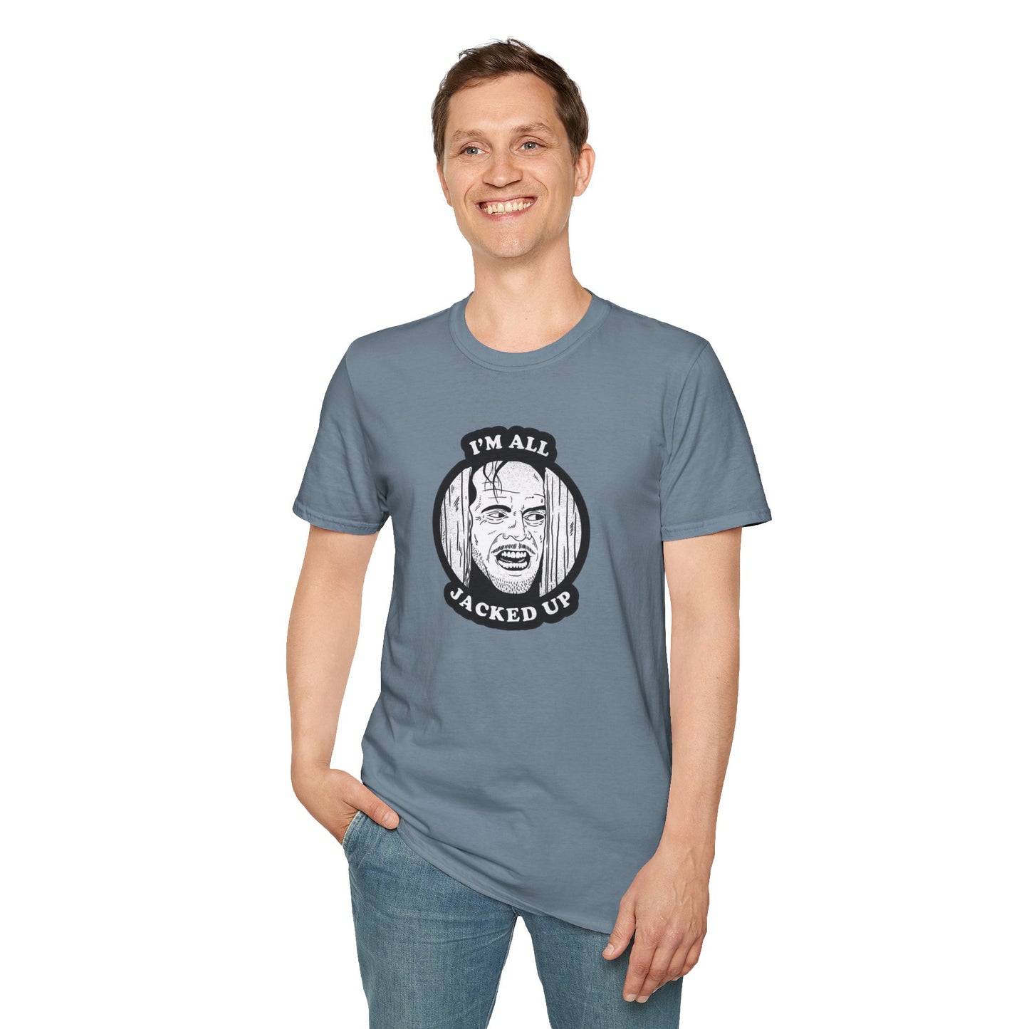 All Jacked Up Jack Torrance Unisex Softstyle Tee