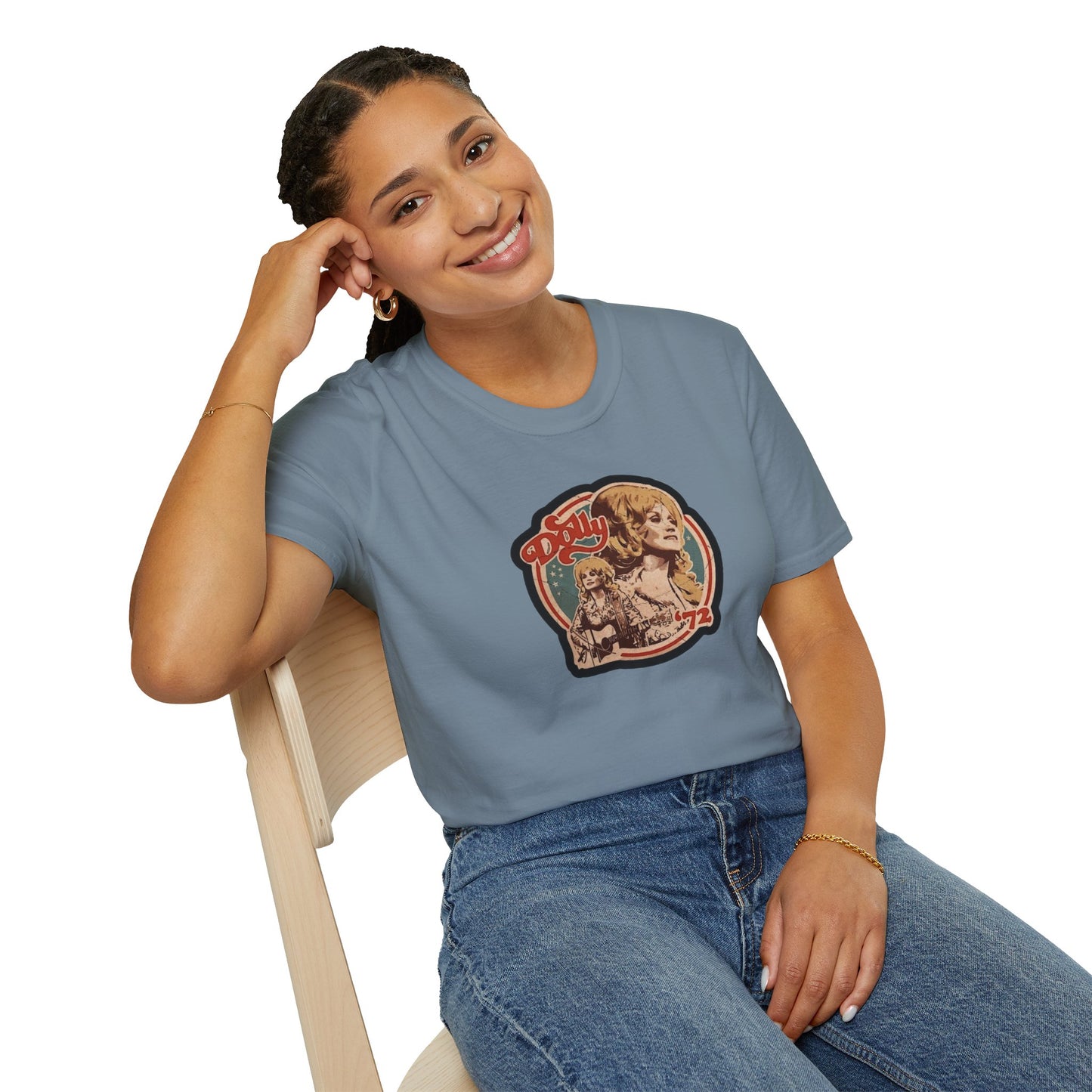 Retro Dolly Unisex Softstyle Tee