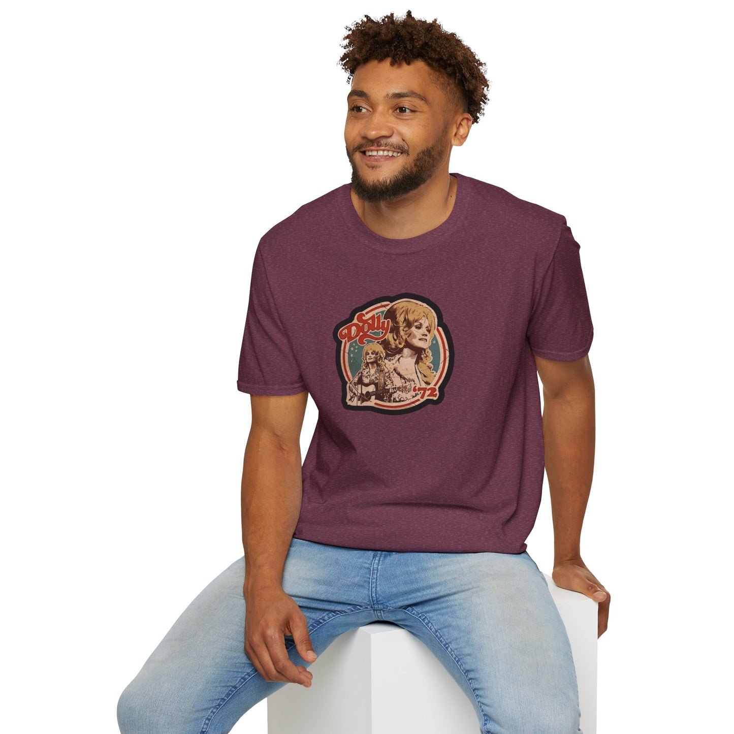 Retro Dolly Unisex Softstyle Tee