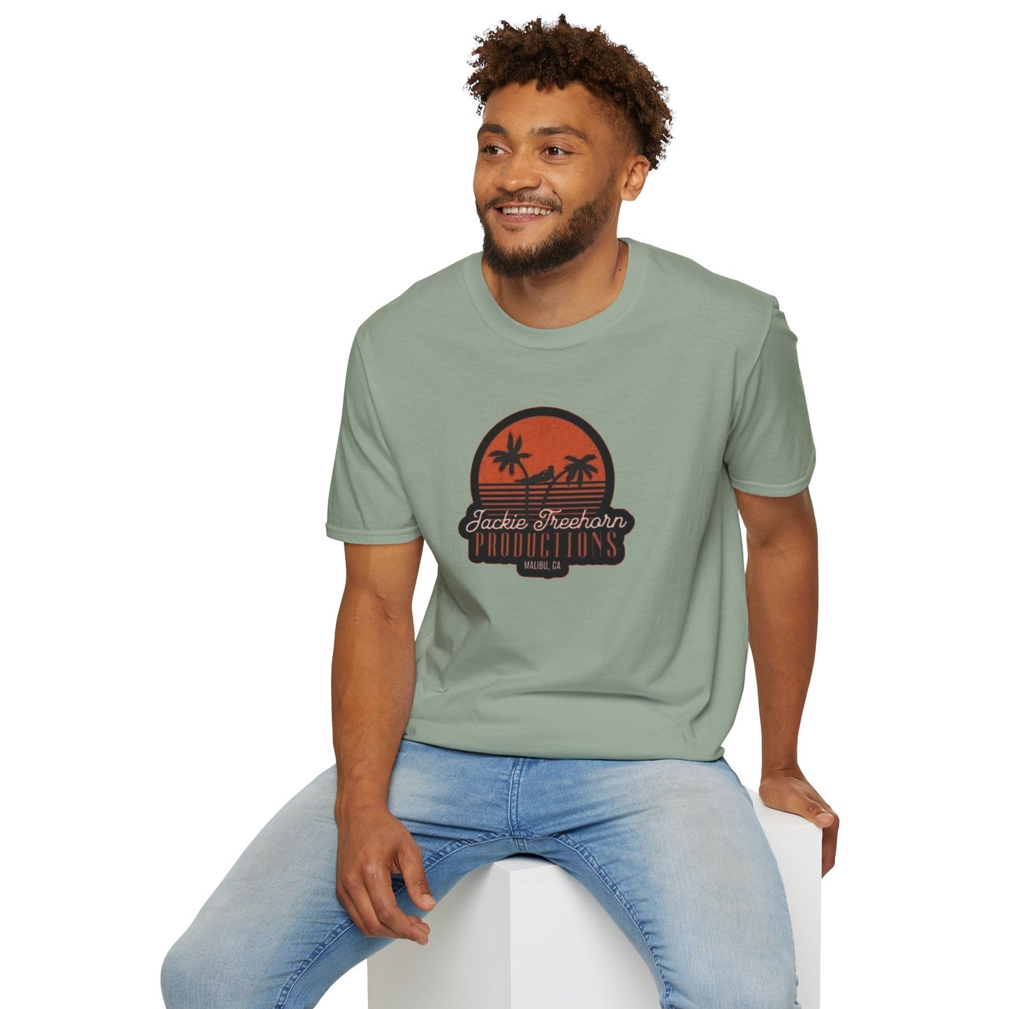 Jackie Treehorn Productions Unisex Softstyle Tee