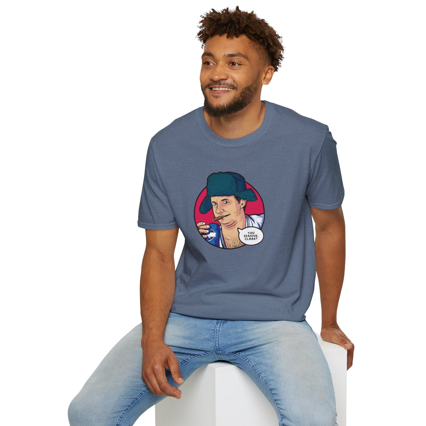 You Serious Clark? Unisex Softstyle Tee