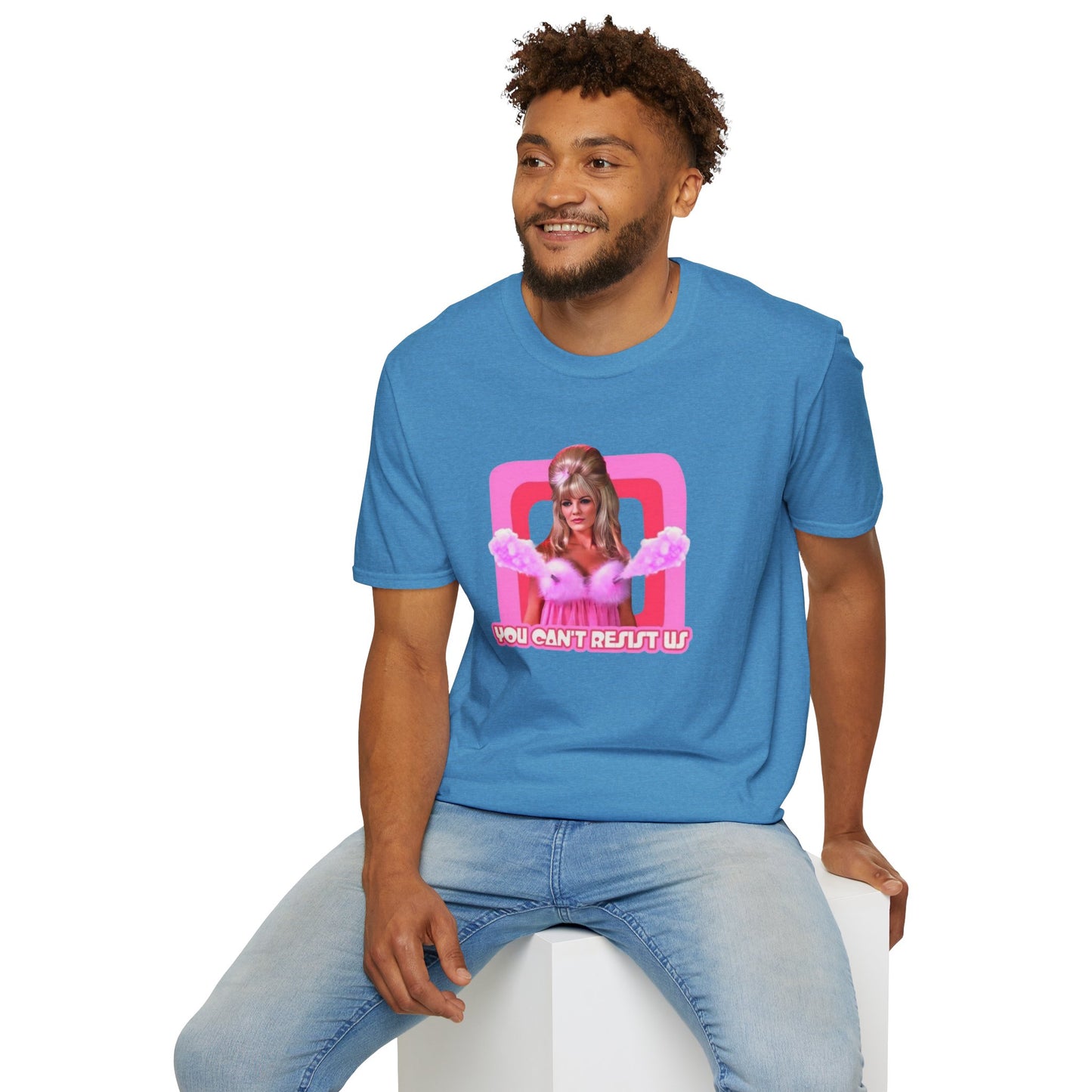 You Can't Resist Us Unisex Softstyle Tee